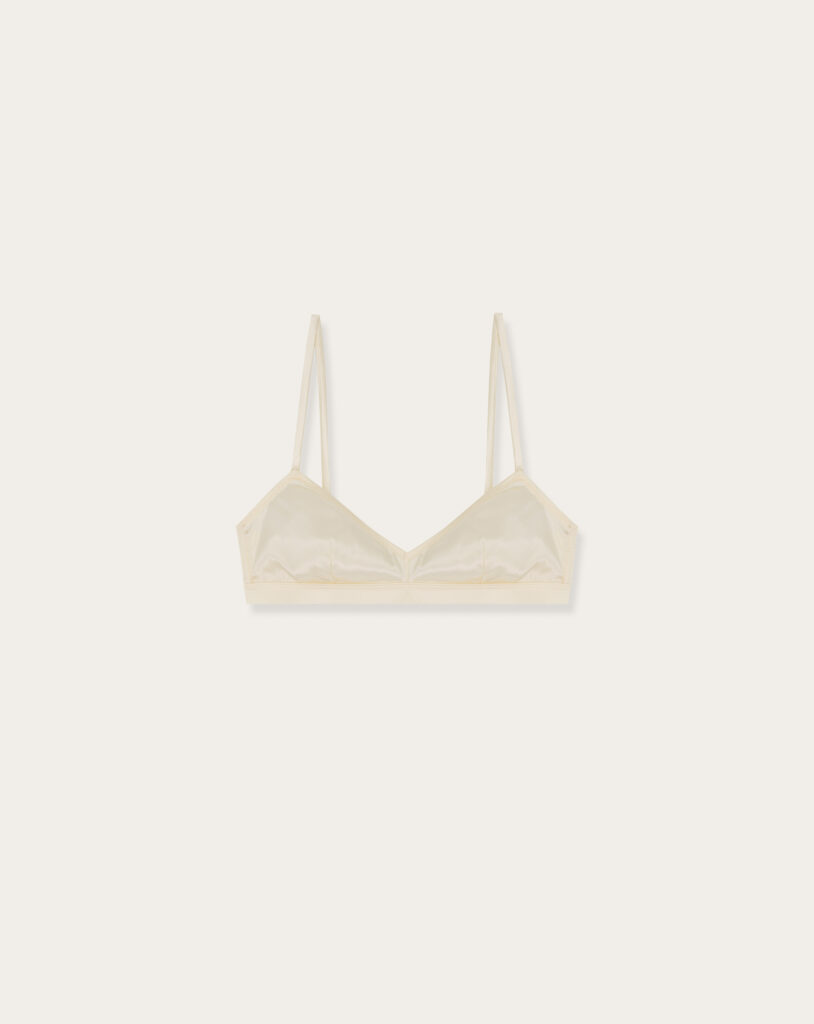 Retro Bra – Champagne