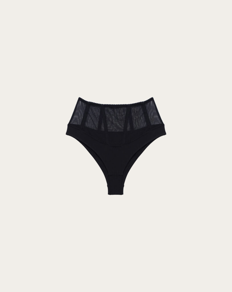 Corsette Briefs – Black