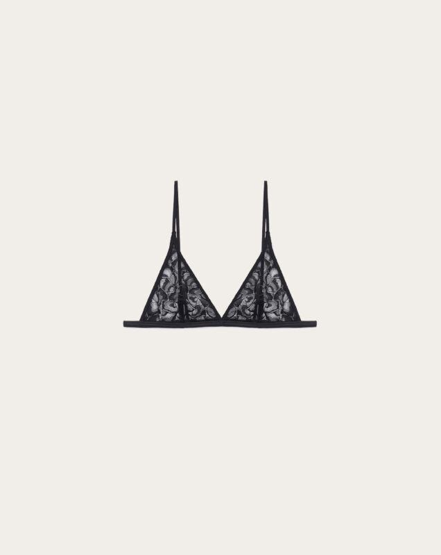 Lace Bra – Black