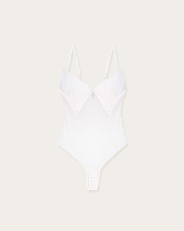 Purintsu Bodysuit – White
