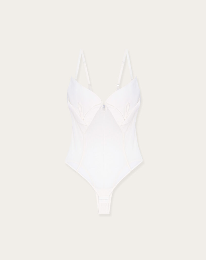 Purintsu Bodysuit – White