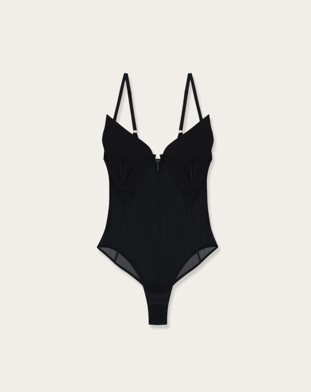 Purintsu Bodysuit – Black