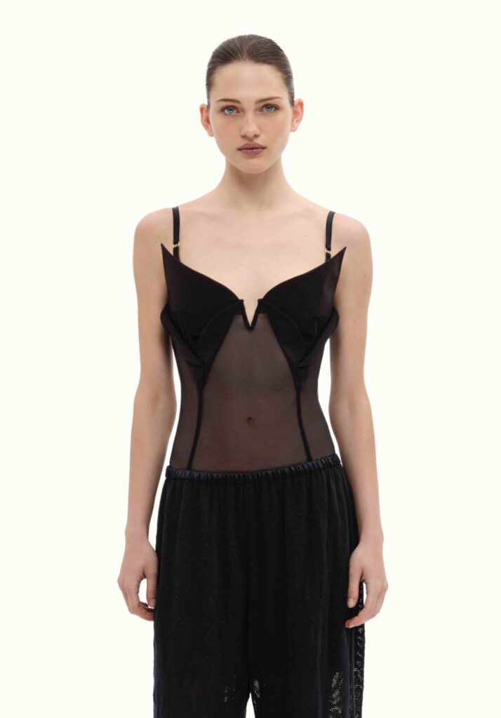 Purintsu Bodysuit – Black