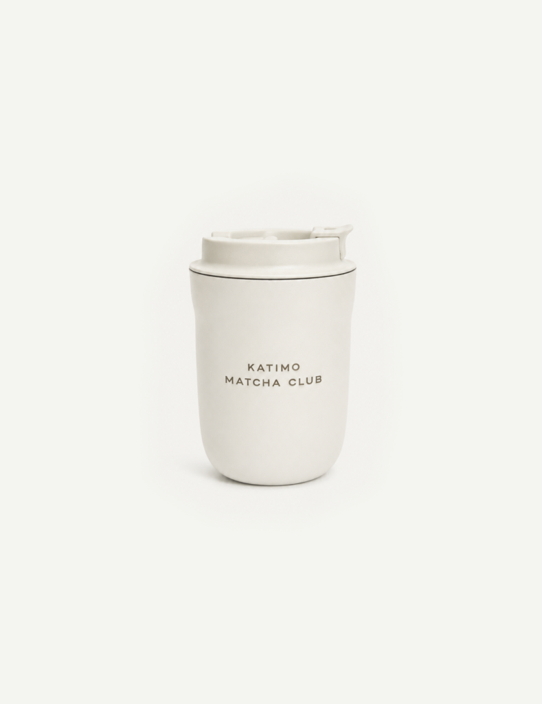 Matcha Travel Cup – White