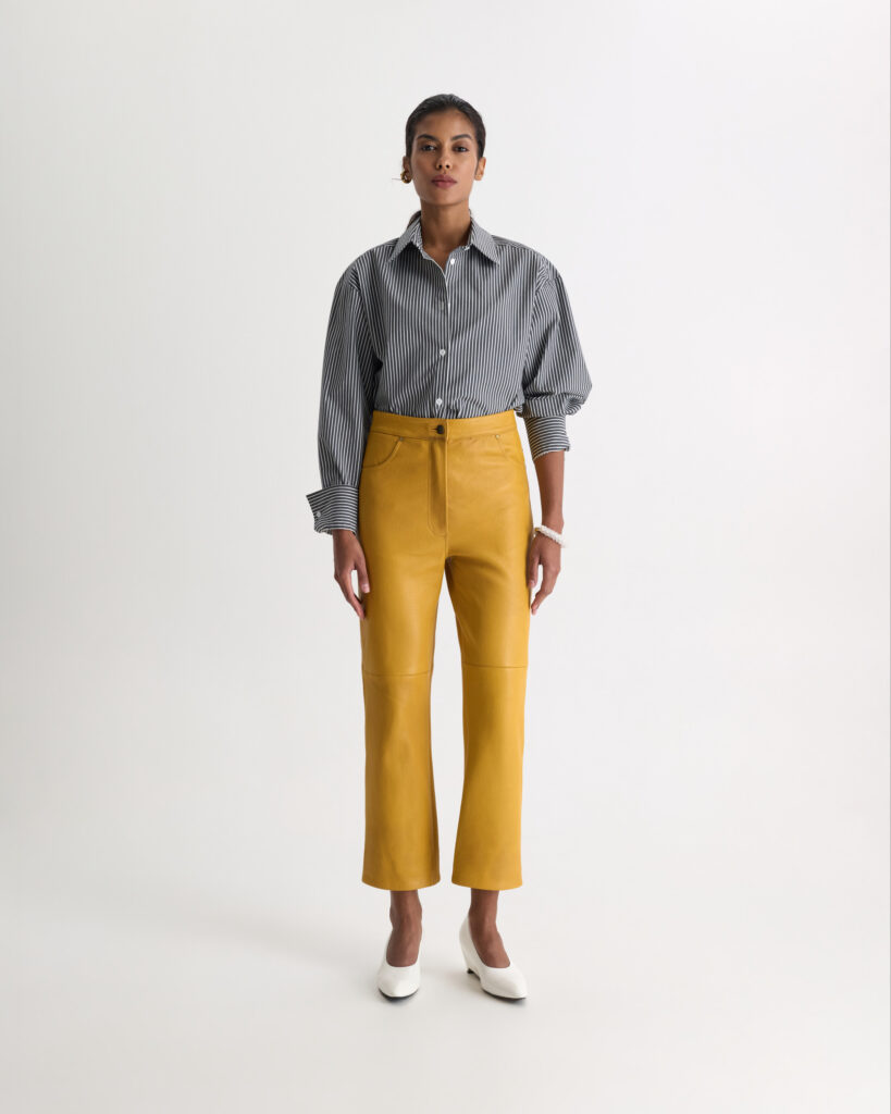 Cigarette Pants – Yellow