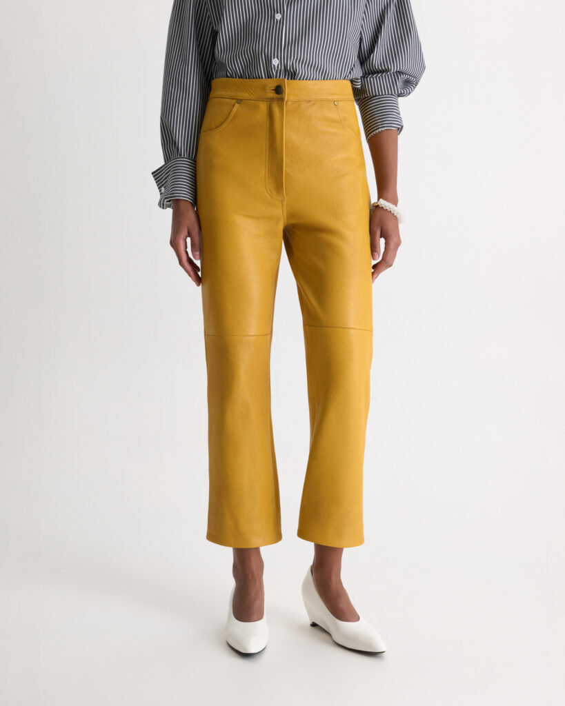 Cigarette Pants – Yellow
