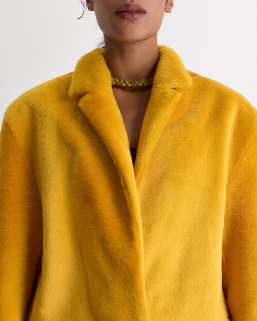 Curcuma Fur Jacket