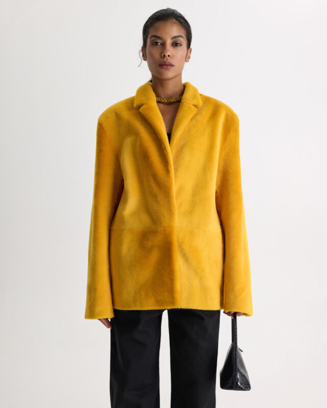 Curcuma Fur Jacket