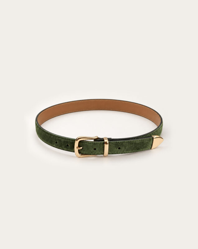 Suede Green Belt