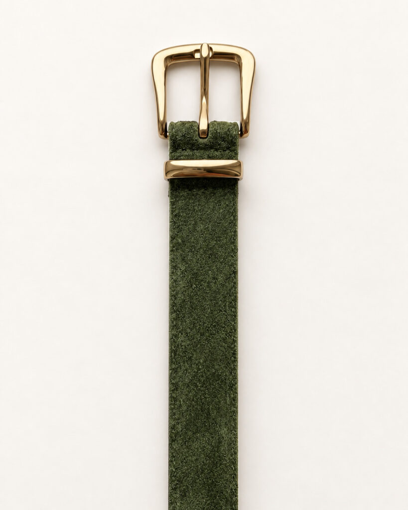 Suede Green Belt